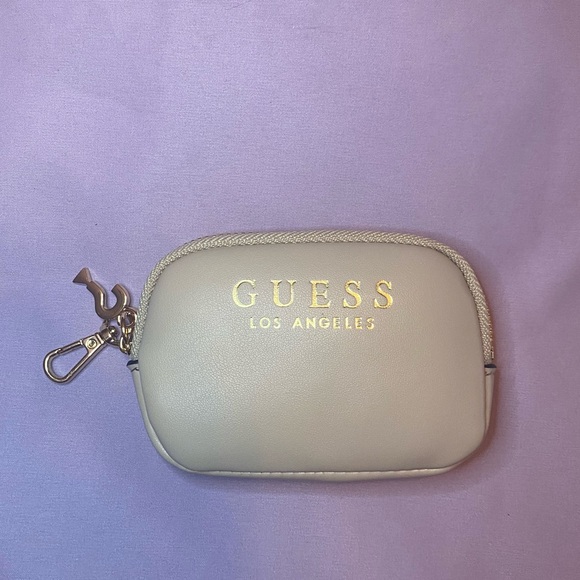 Guess Handbags - Guess tan and gold coin purse